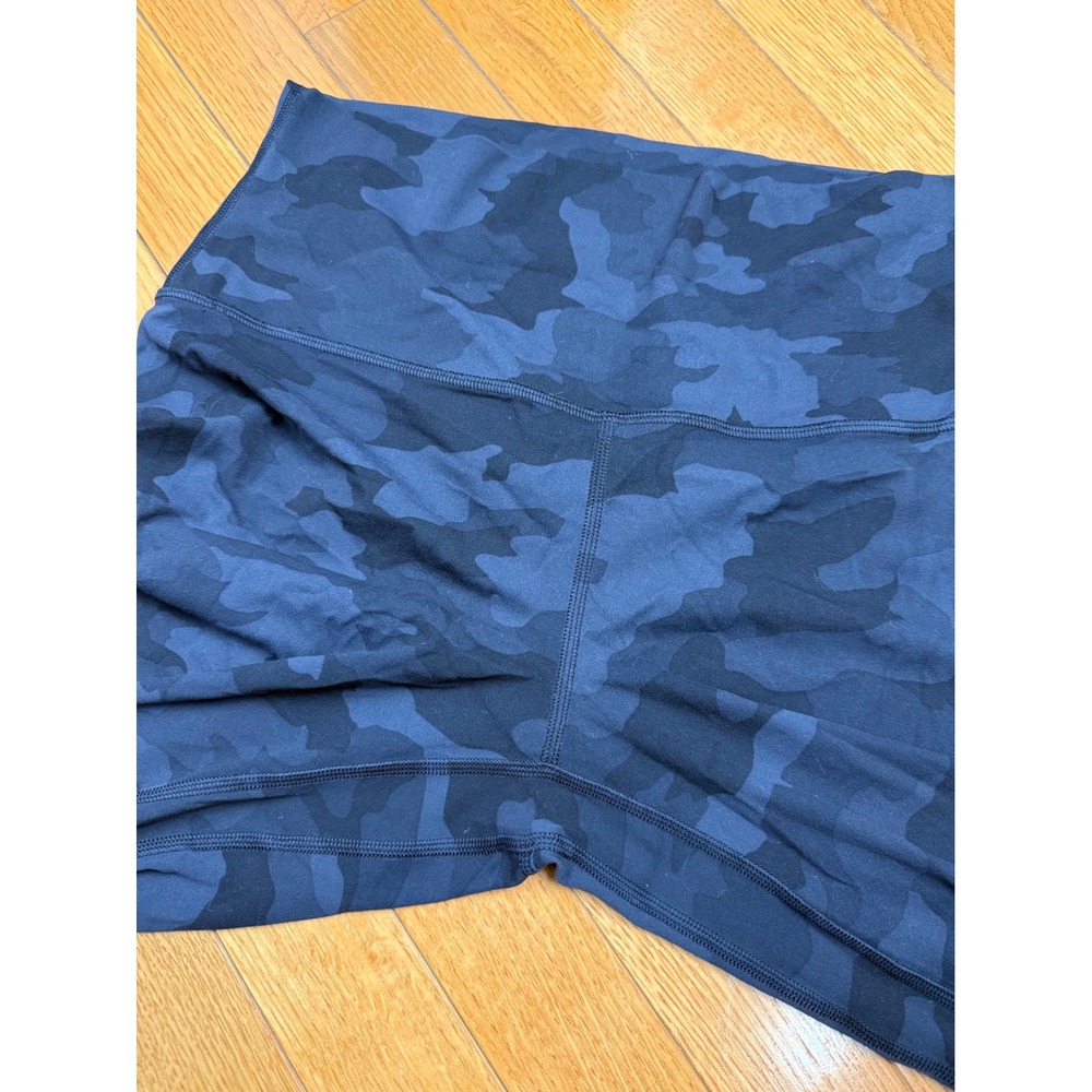 Lululemon Align High-Rise Crop 21" Heritage 365 Camo Deep Coal Sz 10 LW6BOVS - Picture 7 of 7